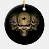 Cr�nes aux yeux fluo - セラミックオーナメント (裏面)