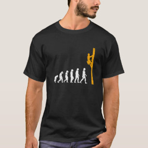 CRAのラインマン電気技術者の進化 Tシャツ