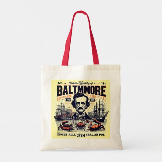 Crab Cakes, Clippers, and Crows: Baltimore Bound T トートバッグ (裏面)