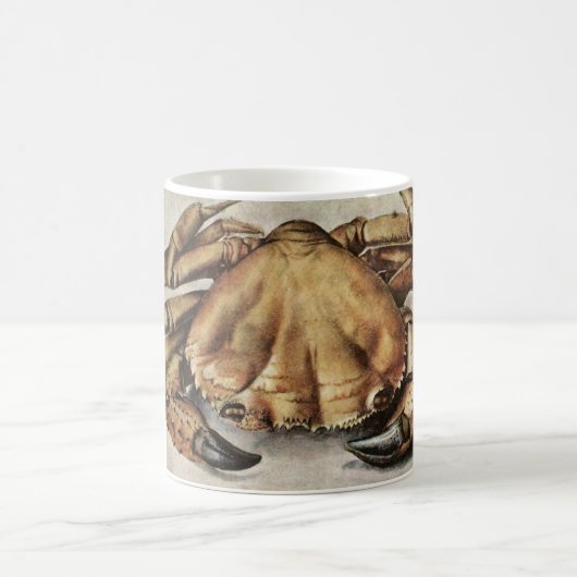 Crab (Creature Under the Sea) (by Albrecht Durer) コーヒーマグカップ (中央)