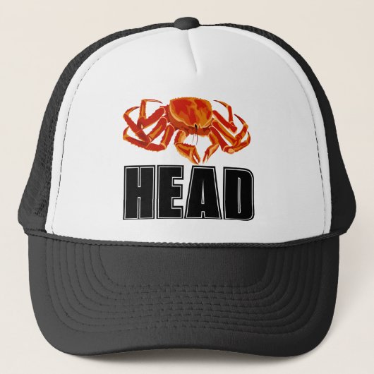 Crab Head キャップ (正面)