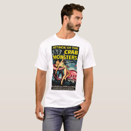 Crab, horror movie vintage poster tシャツ