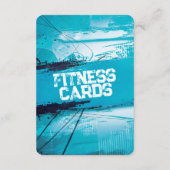 Crab Kicks Fitness Card with Blue Backing セーブザデート (裏面)