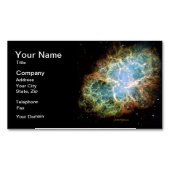 Crab Nebula マグネット名刺 (正面)