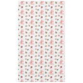 Crab On Beach Coastal Sandy Repeating Pattern テーブルクロス (正面)