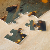 crab on the beach at sunset ジグソーパズル (側面)