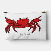 CRAB TIME pouch アクセサリーポーチ (裏面)