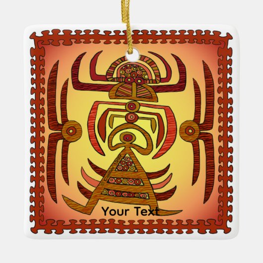 Crab Woman セラミックオーナメント (正面)