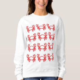 Crab Zodiac Sweatshirt – Calm Water Sign Identity  スウェットシャツ