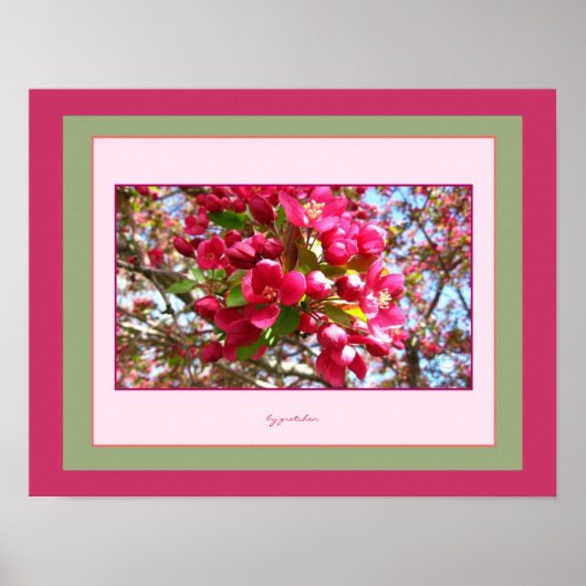 Crabapple Brothers 2 Photo Poster by gretchen ポスター (正面)