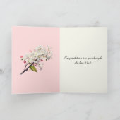 Crabapple Treeハート記念日 カード (内部)