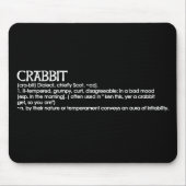 Crabbit マウスパッド (正面)