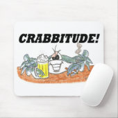 CRABBITUDEのマウスパッド マウスパッド (マウス)
