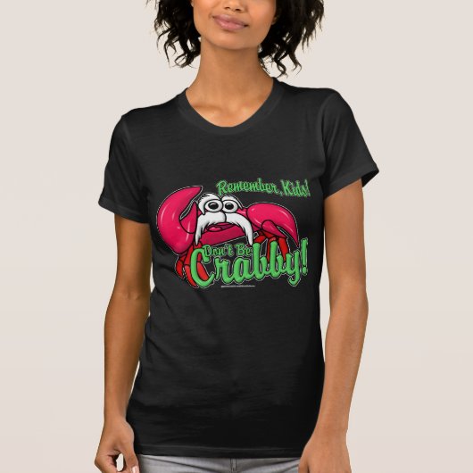 Crabbyあないで下さい Tシャツ (正面)