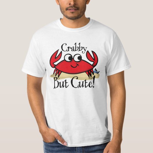 Crabbyしかしかわいいワイシャツ Tシャツ (正面)