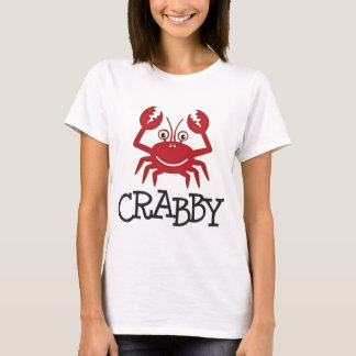 crabbyカニのギフトおよび服装 tシャツ