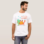 CrabbyカニのTシャツ Tシャツ (正面フル)