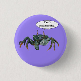 Crabbyカニボタン 缶バッジ