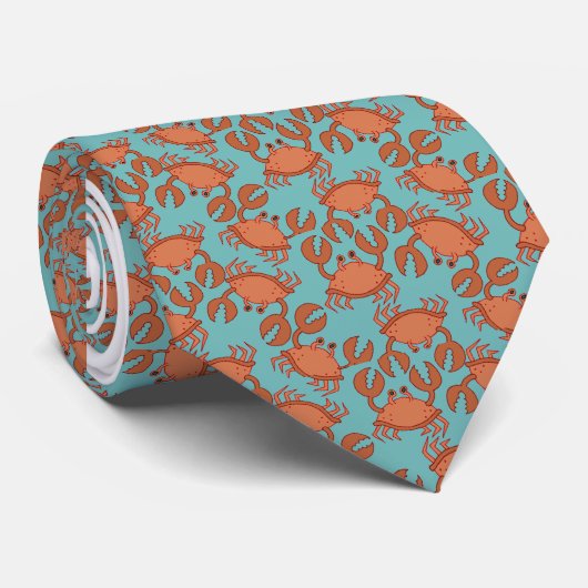 Crabbyタイ(小さい) ネクタイ (ロール)