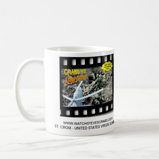 CRABBYマグ! コーヒーマグカップ (左)