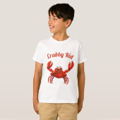Crabby子供 Tシャツ (正面フル)