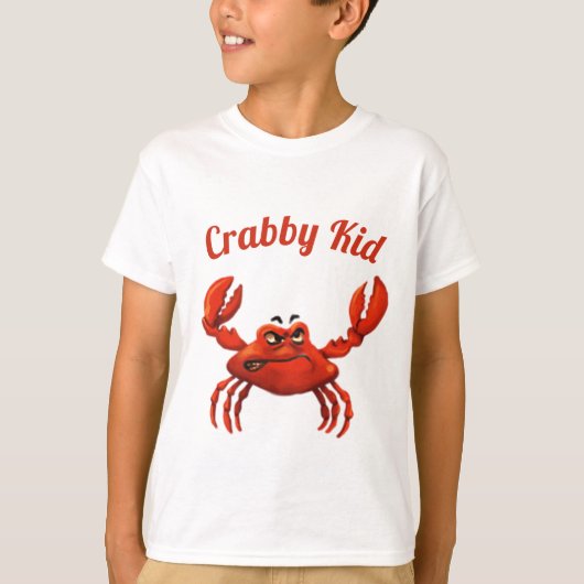 Crabby子供 Tシャツ (正面)