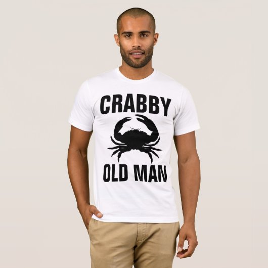 CRABBY老人Tシャツ Tシャツ (正面フル)