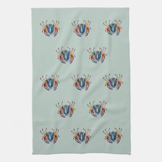 Crabby キッチンタオル (縦)