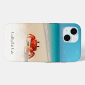 Crabby But Cute — iPhone 15タフケース Case-Mate iPhoneケース (裏面 (横))