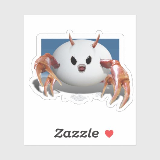 Crabby Egg シール (シート)
