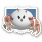 Crabby Egg シール (正面)