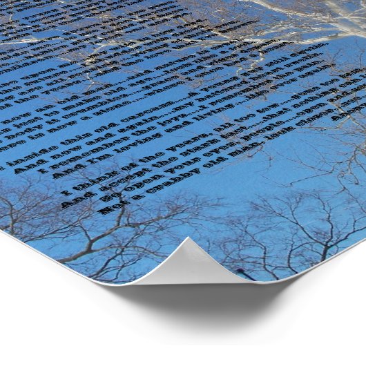 Crabby Old Man何が見える… カスタマイズ -  ポスター (角)