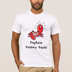 Crabby Pants大尉 Tシャツ