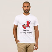 Crabby Pants大尉 Tシャツ (正面フル)