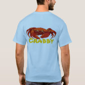crabby tシャツ (裏面)