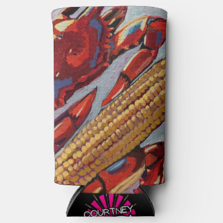 Crabs 'n Corn Coozie スリム缶クーラー