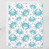 Crabs Scrapbook Paper (裏面)