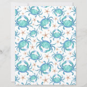 Crabs Scrapbook Paper (正面)
