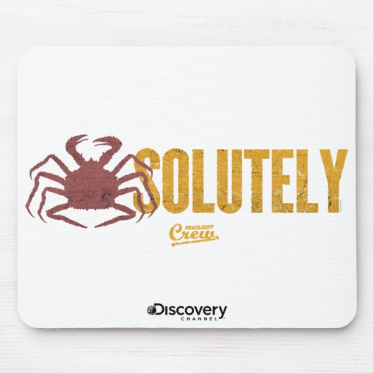 Crabsolutelyのマウスパッド マウスパッド (正面)