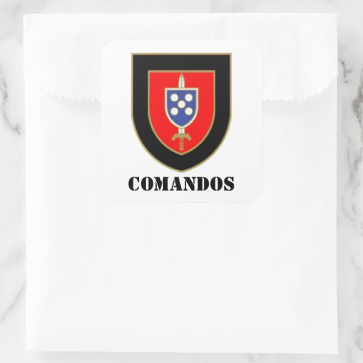 Crachá Comandos スクエアシール (バッグ)