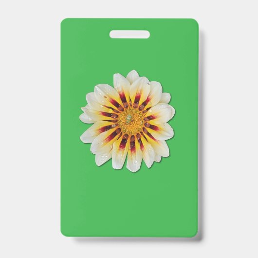 Crachás Personalizável com Flor e joaninha バッジ (正面)