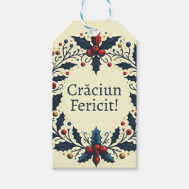 Craciun fertid – ルーマニア語 – モスクラシオン ギフトタグ