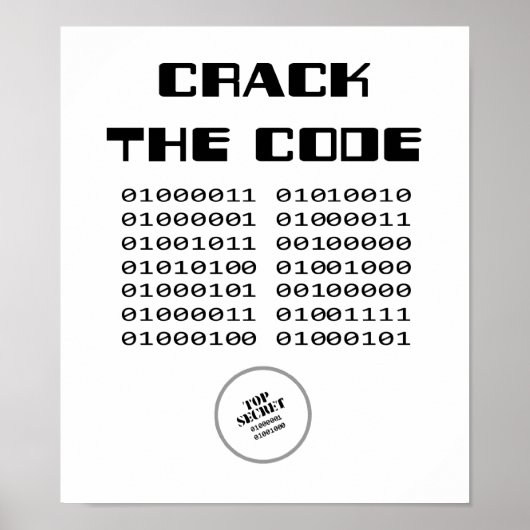 Crack the Code AH2009 ポスター (正面)