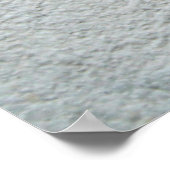 Crack wall concrete texture stone ポスター (角)