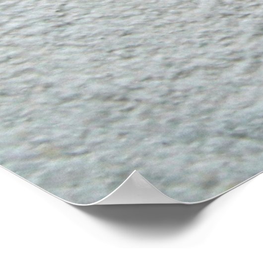 Crack wall concrete texture stone ポスター (角)