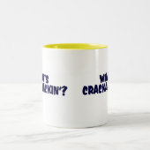 Crackalackinのマグはである何 ツートーンマグカップ (中央)