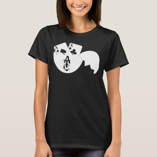 Cracked Aces Tシャツ (正面)