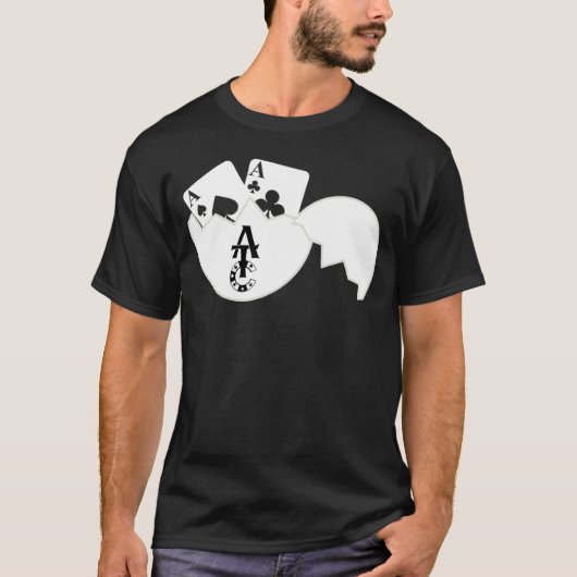 Cracked Aces Tシャツ (正面)