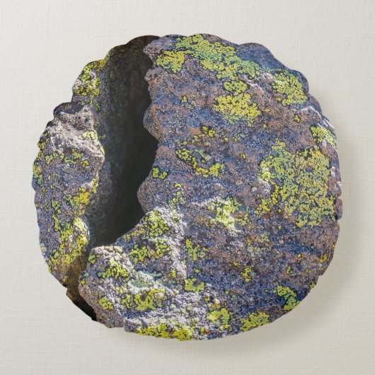 Cracked Boulder ラウンドクッション (正面)