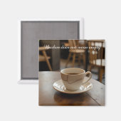 cracked broken teacup inspirational Magnet マグネット (正面/裏面)
